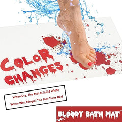 BloodyBathMat™-Create the Ultimate Halloween Prank! - Linkinexpress