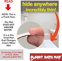 BloodyBathMat™-Create the Ultimate Halloween Prank! - Linkinexpress